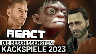 React: Die schrecklichsten Spiele des Jahres 2023