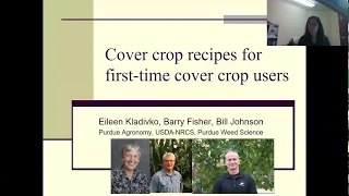 Cover crop recipes for first time cover crop users in Indiana