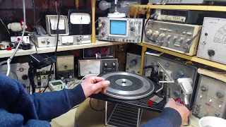 Garrard 2025TC Record Changer Video #2 - Cartridge