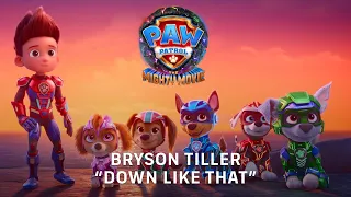 PAW Patrol: The Mighty Movie | Bryson Tiller "Down Like That" Lyric Video | Paramount Pictures AU