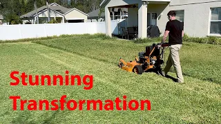 Helping Nice Family with HOA Infraction - Free Lawn Cleanup #3