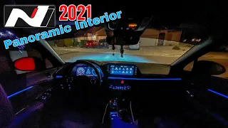 2021 Sonata N Line Panoramic Night walk around POV