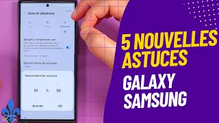 5 ASTUCES indispensables pour votre smartphone Galaxy Samsung