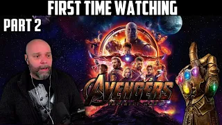 DC fans  First Time Watching Marvel! - Avengers - Infinity War - Movie Reaction - Part 2/2