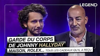 GARDE DU CORPS DE JOHNNY HALLYDAY : MAISON, ROLEX... TOUS LES CADEAUX QU'IL A REÇU