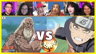 Naruto VS 3rd Raikage | Reaction Mashup  [Naruto Shippuden 301] ナルト 疾風伝