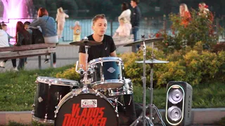 Уличный барабанщик Океан Ельзи - Стріляй Drum cover
