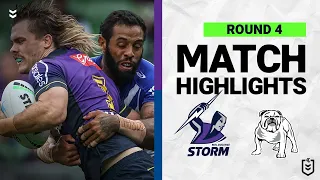 Melbourne Storm v Canterbury-Bankstown Bulldogs | Match Highlights | Round 4, 2022 | NRL