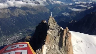 Aiguille-du-midi Mont-Blanc en Piper Dakota LSGL