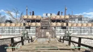 Fallout 4 Sanctuary Front Gate & Power Tower