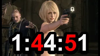 Last PB For A While (1:44:51) | Resident Evil 4 Remake Professional