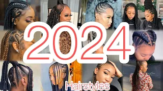 🔥2024 New & Best Braiding Hairstyles Ideas 🥰Be The First Try Out🔥#2024hairstyles#braid