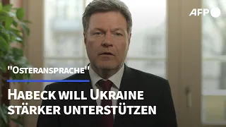 Habeck fordert mehr Waffen für die Ukraine | AFP