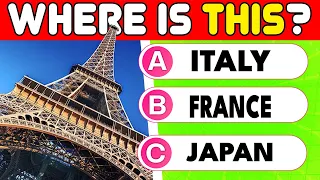Guess The Country By Its Monument | Famous Landmark Quiz