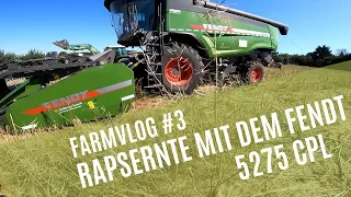 Fendt Mähdrescher im Test FarmVlog#3 Rapsernte mit dem neuen Drescher