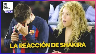 La REACCIÓN de Shakira al retiro de Piqué