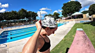 ¿Sabes cómo colocarte un gorro de natación?||Natación para Principiantes