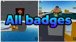 (Outdated) All badges | Destroy the ship Roblox