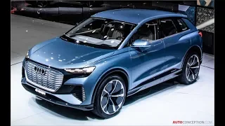 2019 Audi 'Q4 e-tron' Concept – Official Unveiling