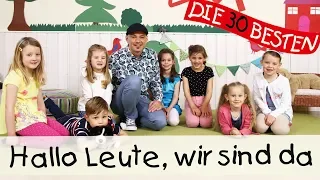 👩🏼 Hallo Leute, wir sind da - Singen, Tanzen und Bewegen || Kinderlieder