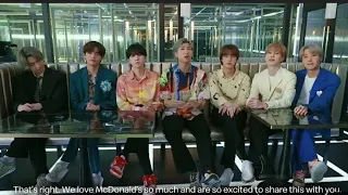 BTS x McDonald’s "behind the scenes" of BTS meal