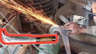 Amazing Process of Making Super Sharp Hunting Knife I Knife Making - Making a Super Sharp Knife