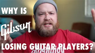 Why is Gibson losing guitar players?