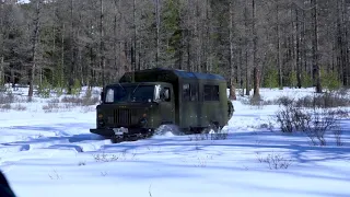 Gaz 66 Mercedes M113 5.0 v8 engine with automatic transmission in Mongolia