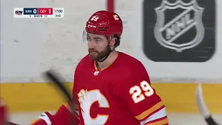 Dillon Dube 2-0 Goal VS Vancouver Canucks | April 23 2022