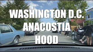 DRIVING TOUR WASHINGTON DC MOST DANGEROUS HOODS | ANACOSTIA HISTORIC DISTRICT