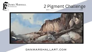 Dan Marshall 2 pigment Watercolor Exercise