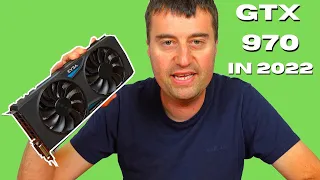 GTX 970 in 2022 - EVGA GTX 970 SC GAMING Review - 7 Games Tested