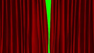 Curtains closing green screen animation Free download