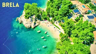 🌴Brela Croatia 🇭🇷 4K | Makarska Riviera🏖️ Walking Tour 2023.