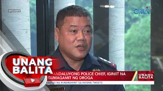 Sinibak na Mandaluyong police chief, iginiit na hindi siya gumagamit ng droga | UB