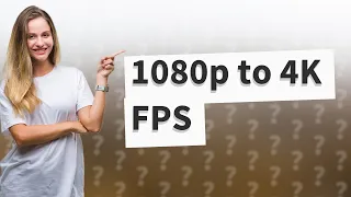 How much FPS do you lose from 1080p to 4K?