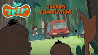 Zip Zip *The origins* 2 hours COMPILATION Season 2 - Cartoon for kids