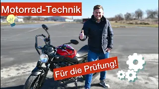 Motorrad-Technik für die Prüfung!