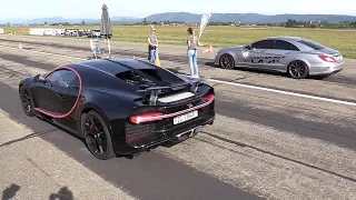 900HP BRABUS Mercedes-Benz CLS63 AMG vs Bugatti Chiron