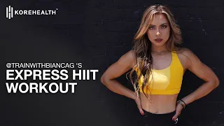 Bianca G's Express HIIT Workout