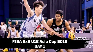 RE-LIVE - FIBA 3x3 U18 Asia Cup 2019 - Day 1