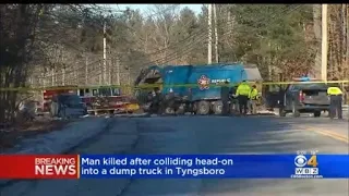 Police Investigating Deadly Tyngsboro Crash Involving Garbage Truck, Car