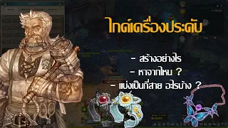 [Tree of Savior] ไกด์เครื่องประดับเบื้องต้น