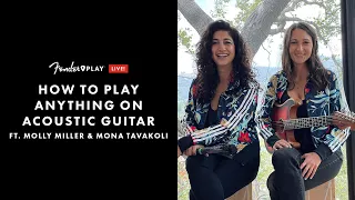 How to Play Anything on Acoustic Guitar  | Fender Play LIVE | Fender