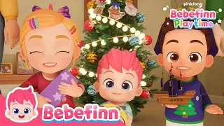 [NEW] 🎁 The Christmas Party | Musical Stories | Bebefinn Playtime