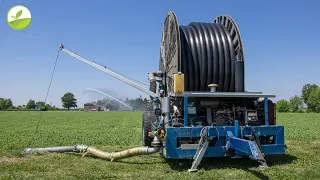Tractor Vlog EP 43 - IN CAMPO CON L'IRRIGATORE CASELLA HYDRO JET 150! Irrigazione Grano 2020