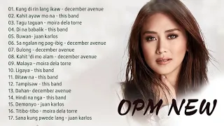 OPM hits 2020 New Tagalog Love Songs Playlist featuring December Avenue, Moira Dela Torre