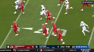 Fresno State SICK 87 Yard Punt Return TD vs Uconn | 2022 College Football