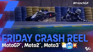 Crash Compilation | 2021 #FrenchGP