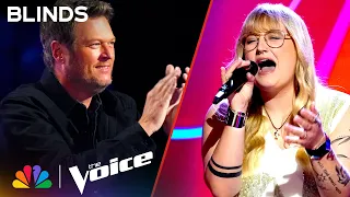 Kylee Dayne Hits Amazing Notes on Maggie Rogers' "Fallingwater" | The Voice Blind Auditions | NBC